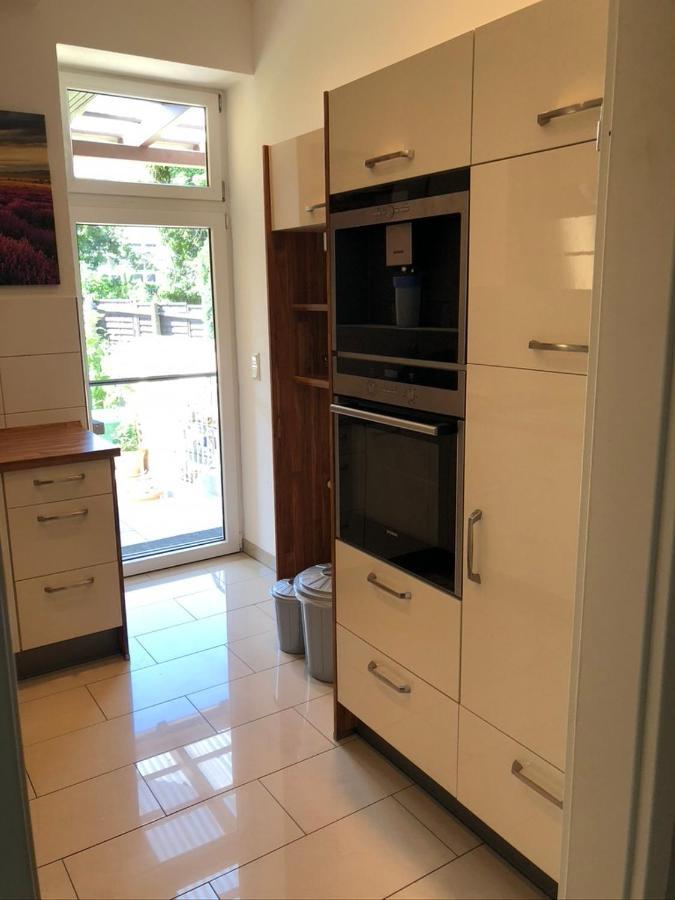 Ferienwohnung An Der Gruenen Clara Erfurt Exteriör bild