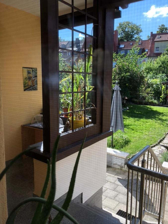 Ferienwohnung An Der Gruenen Clara Erfurt Exteriör bild